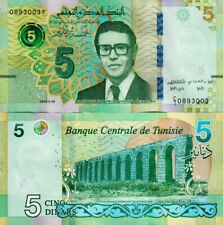 Tunisia tunesia dinars usato  Anzio