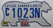 Canada nummernschild nunavut gebraucht kaufen  Geislar