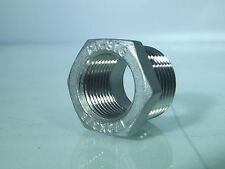 Stainless Steel 316, Male to Female Bsp Stainless Steel Reducing Bushes  for sale  Shipping to South Africa