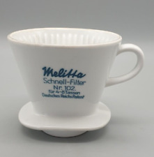 Melitta schnellfilter 102 gebraucht kaufen  Köln