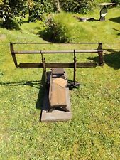 Antique DGM Antique Cast Iron And Steel Mitre Saw Table Length 28 Inches  for sale  Shipping to South Africa