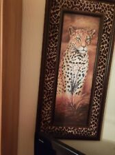 Leinwand bild leopard gebraucht kaufen  Recklinghausen