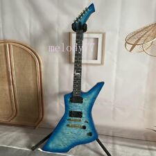 Blue quilted maple for sale  USA