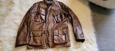 mens belstaff jacket leather for sale  NOTTINGHAM