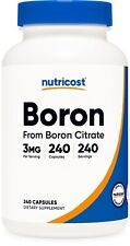 Nutricost boron 3mg for sale  Shipping to Ireland
