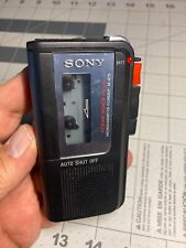 Gravador de voz portátil Sony M-470 microcassete bolso testado!! comprar usado  Enviando para Brazil