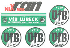 VfB Lübeck Aufkleber "Nix wie ran" Fan-Sticker Logos Bundesliga #117 gebraucht kaufen  Kassel