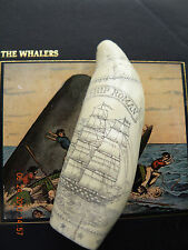 Scrimshaw whale tooth for sale  Rising Fawn