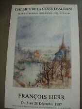 Affiches exposition francois d'occasion  Franqueville-Saint-Pierre