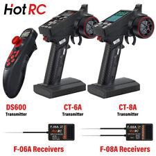 Rádio receptor transmissor HotRC CT-6A/8A DS600 6CH 8CH 2.4G para carro de controle remoto barco comprar usado  Enviando para Brazil