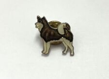 Mini Small Husky Dog Enamel Pin Unique, used for sale  Shipping to Canada