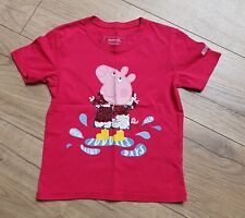 Świnka Peppa Regatta Dziewczęcy T-shirt Różowy Cekiny 4-5 lat EUC na sprzedaż  Wysyłka do Poland