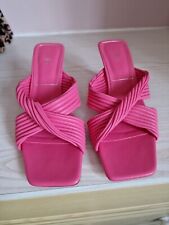 Zara pink mules for sale  LUTON