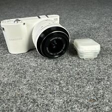 Samsung NX1000 + Samsung Lens 20-50+flash WIFI HD 20.3 MP White for sale  Shipping to South Africa