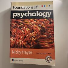 Foundations psychology nicky for sale  KINGSWINFORD