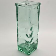Recycled glass vase for sale  GRIMSBY