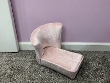 American Girl Doll Sit and Relax Pink Upholstered Chaise Lounge Chair for sale  Shipping to South Africa