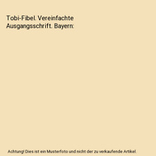 Tobi fibel vereinfachte gebraucht kaufen  Trebbin