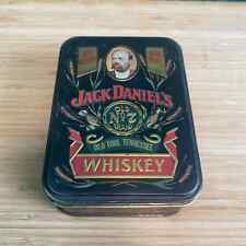 Caja pequeña de lata vintage de whisky Jack Daniels segunda mano  Embacar hacia Argentina