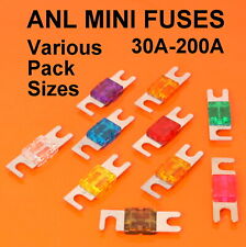 Mini fusível ANL fusíveis fiação de áudio de carro 30A 40A 50A 60A 70A 80A 100A 125A 150A 200A comprar usado  Enviando para Brazil