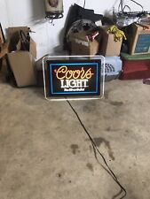 Coors light lighted for sale  Easton