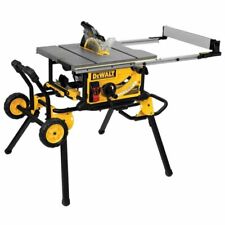 DEWALT 15 Amp 10 In. Job Table Saw With Rolling Stand DWE7491RS/ Fully Assembled, used for sale  Philadelphia