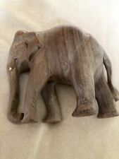 Vintage wooden elephant for sale  CANNOCK