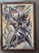 Signed abstract painting d'occasion  Expédié en Belgium