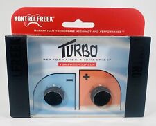 Kontrol Freek Turbo Black Performance Thumb Grips for Nintendo Switch, used for sale  Shipping to South Africa