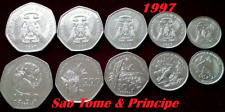 Sao Tome Principe coins f.list 2000 1000 500 250 100 dobra 1997 birds FAO plants for sale  Shipping to South Africa