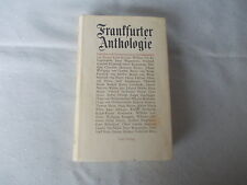 Frankfurter anthologie 1976 gebraucht kaufen  Wettenberg