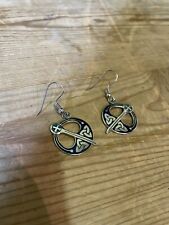 Used, Vintage Sea Gems Earrings Celtic 80s 90s  for sale  DUNMOW