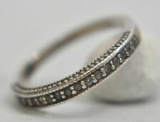 eternity ring stacker vintage cocktail women sterling silver Size  7.75 for sale  Shipping to South Africa