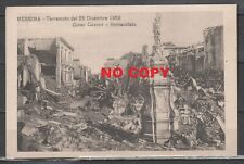 Cartolina messina terremoto usato  Alessandria