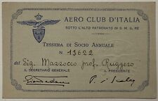 Aero club italia usato  Milano