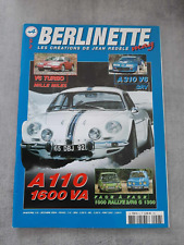 Berlinette alpine a110 d'occasion  Mâcon