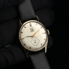 Relógio vintage manual Lord Elgin Shockmaster Ref 7503 14K PPG 29mm cal 730 década de 1950 comprar usado  Enviando para Brazil