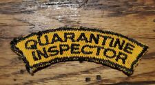 Vintage quarantine inspector for sale  Gilbert