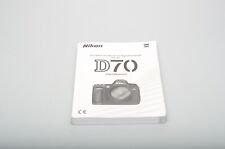 Nikon D70 Digitalkamera - Das Nikon Handbuch zur Digitalfotografie for sale  Shipping to South Africa