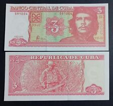 Billete Che 2005 de papel moneda Banco Central 3 pesos - UNC segunda mano  Embacar hacia Argentina