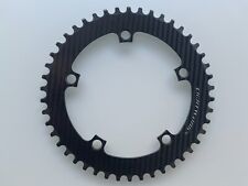 Lightworks 1x 46t 46 tooth narrow wide carbon fiber road bike bicycle chainring  for sale  Shipping to South Africa