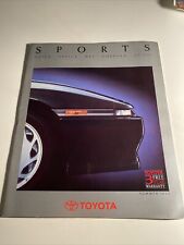 Toyota sports brochure for sale  NEWCASTLE UPON TYNE