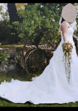 Brautkleid hochzeitskleid san gebraucht kaufen  Schwabstedt