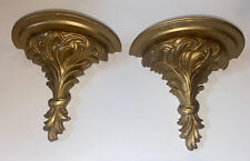 Pair vintage gilt for sale  Shipping to Ireland