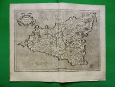 Siciliae regnum 1609 usato  Padova