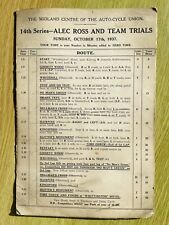 1937 alec ross for sale  STOURBRIDGE