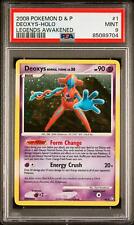 2008 Pokemon Diamond & Pearl Legends Awakened Deoxys Holo 1 PSA 9 Estado perfeito comprar usado  Enviando para Brazil