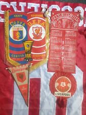 Vintage liverpool pennants for sale  LIVERPOOL