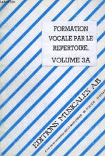 Formation vocale repertoire d'occasion  France