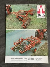 Brochure tracteur ysta d'occasion  Châteauroux